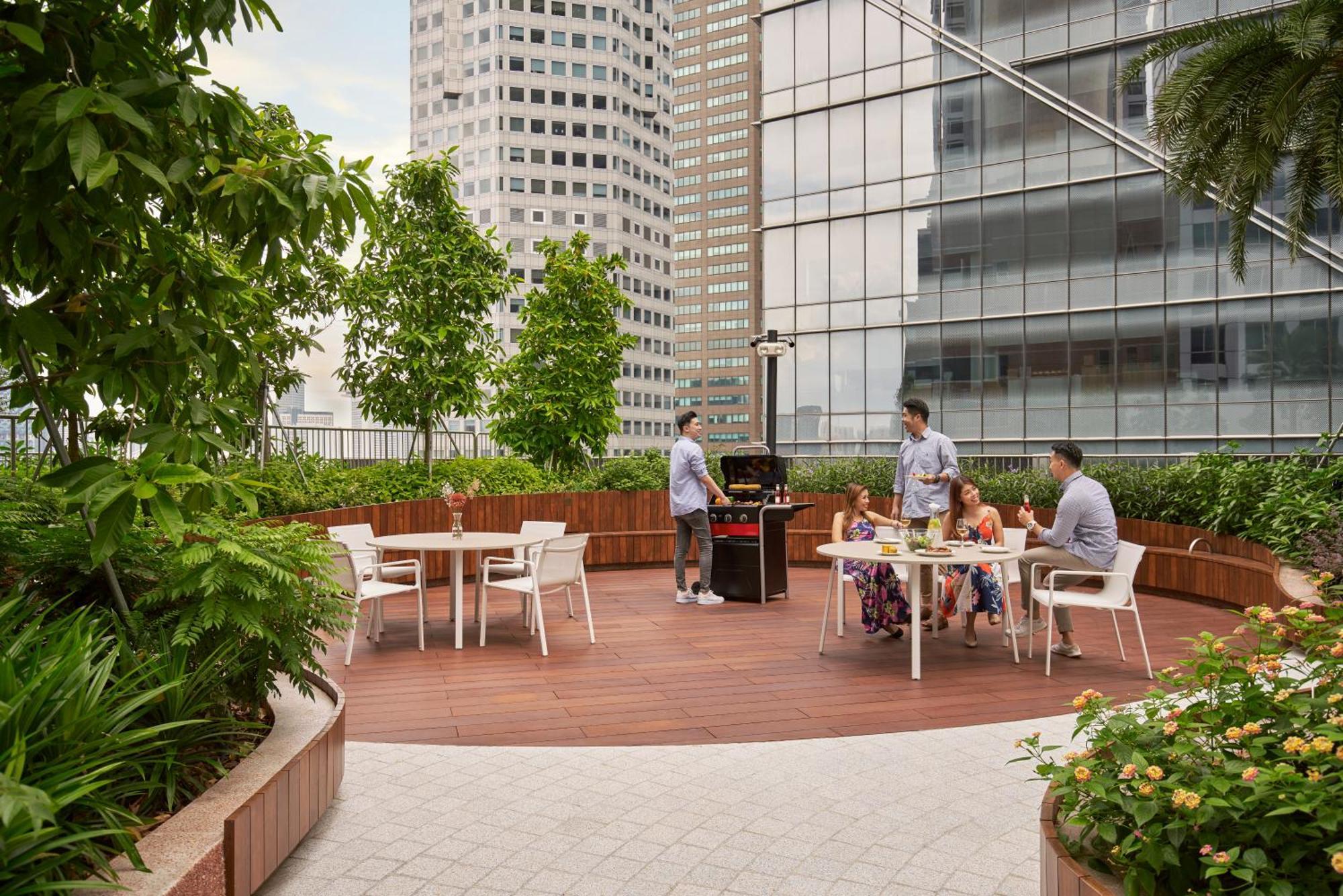 Citadines Raffles Place Singapur Exterior foto